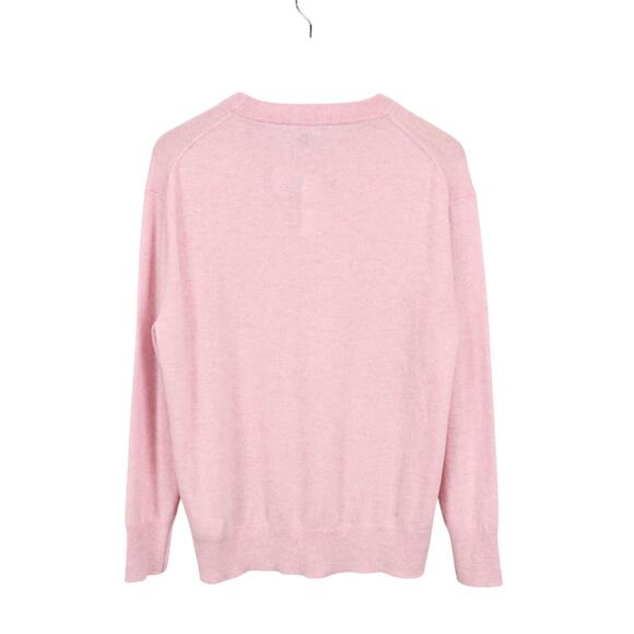 NWT J.Crew Cashmere Oversized Relaxed Fit Crewneck Sweater Pink Size XS - Picture 3 of 8